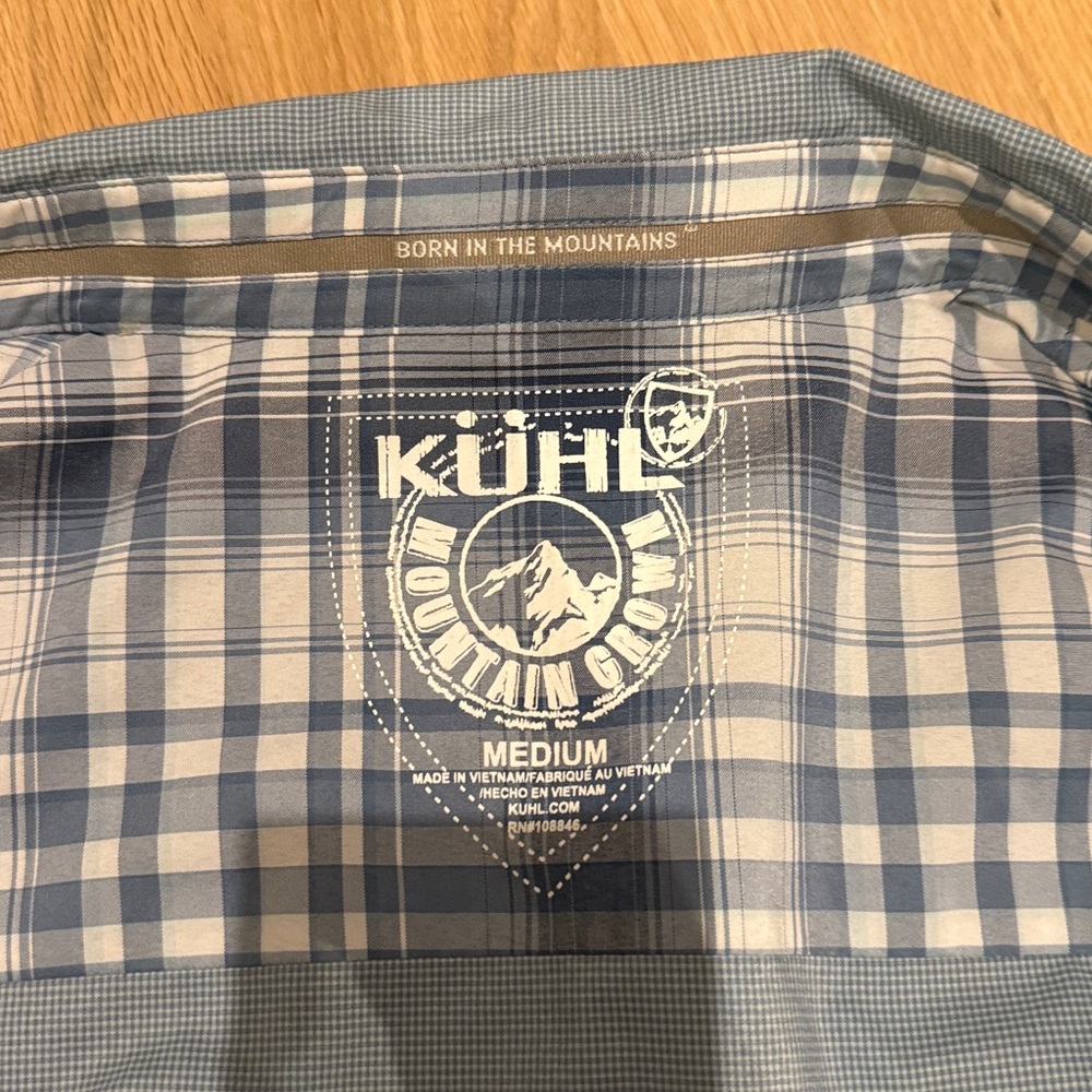 KUHL short sleeve button down - Picture 6 of 7